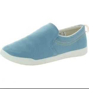 Vionic Beach Marshall Light Blue Canvas Slip On Women's Size 8.5 or 8 1/2
